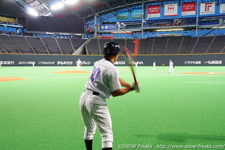 井山敬介さん率いる野球チーム「NEW WALK YANKEES」 vs Brain presents タマキちゃんを応援しよう!!チャリティーゲーム in 札幌ドーム